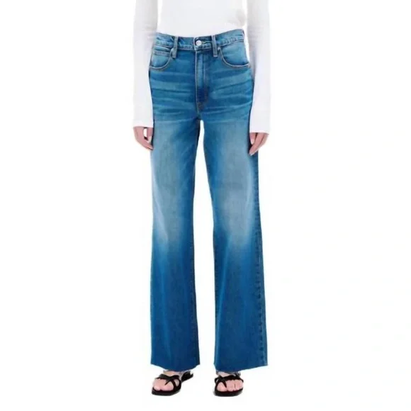 SLVRLAKE Grace High-Rise Jean In River Runs Deep ๐ - Picture 4 of 15